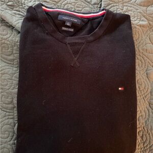 Tommy Hilfiger Men's Black Crewneck Sweater
